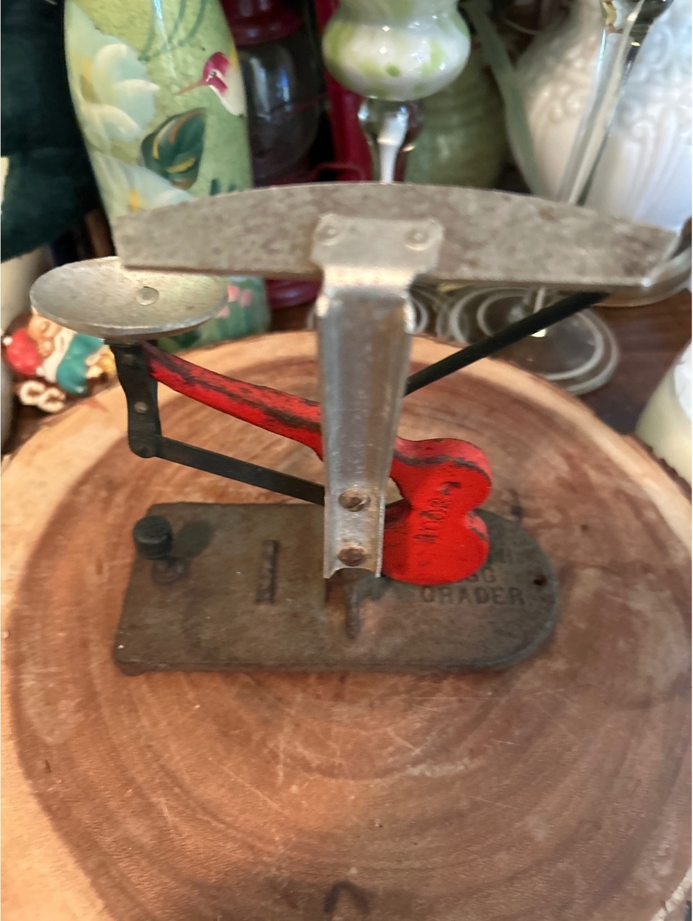 Vintage Zenith Egg Grader Scale with Red Indicator